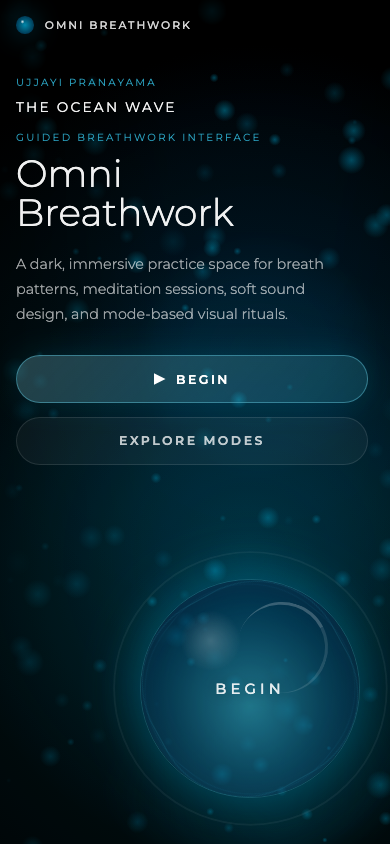 Omni Breathwork supporting view